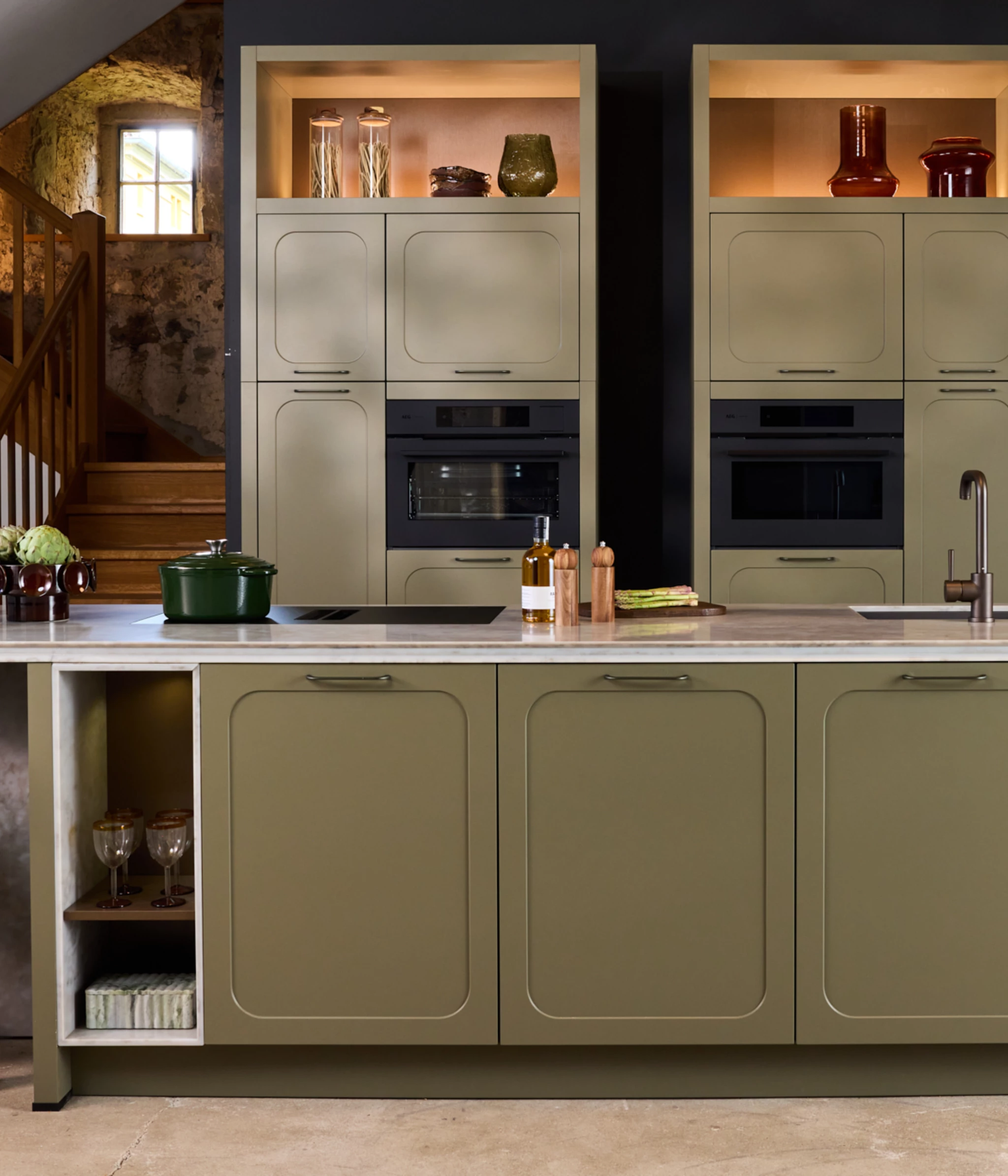Arco in kitchen design Retro Vibes