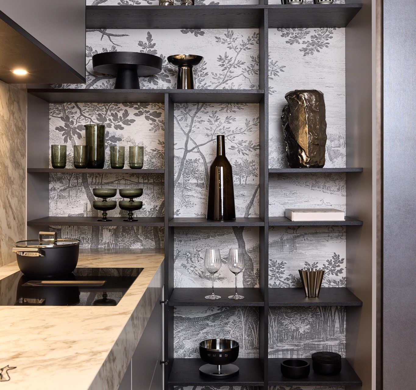 Open shelving unit