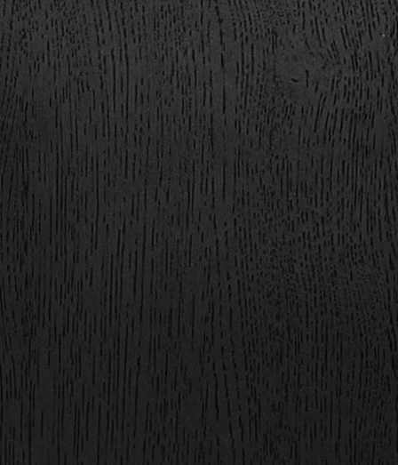 Matt black oak