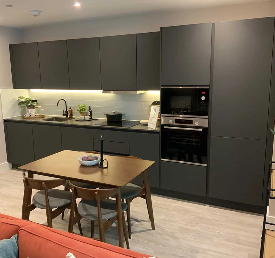 London Square Croydon Keller kitchen
