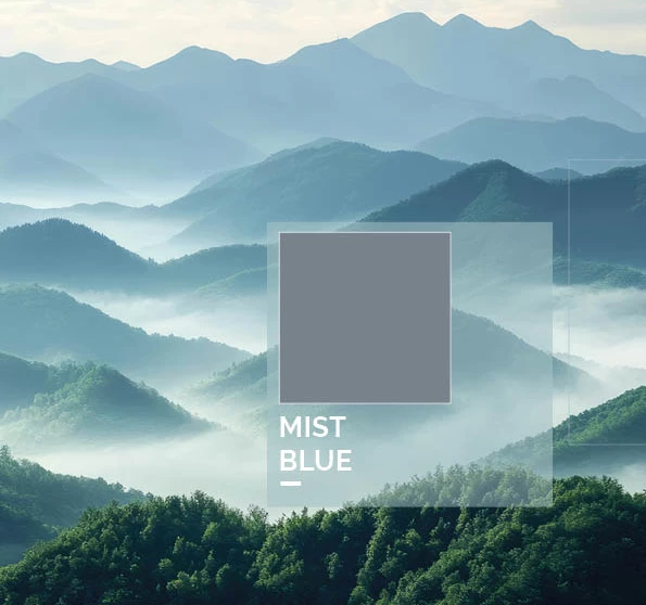 mist blue