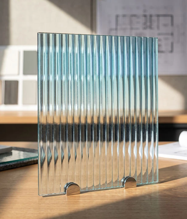 Fluted glass