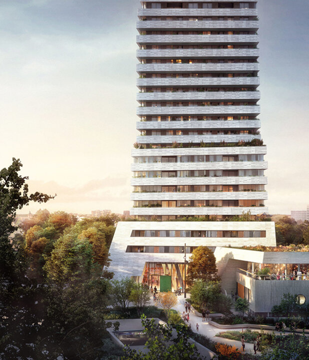 127 Keller kitchens for BunkerToren in Eindhoven